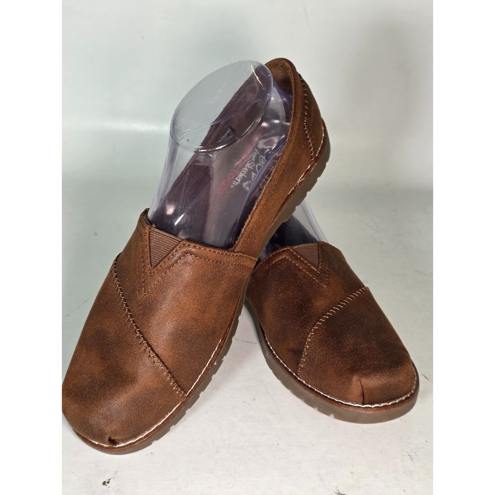 Bobs From Skechers Chill Lugs Urban Spell Shoes Womens 8.5 Brown Slip On Comfort - Picture 3 of 11